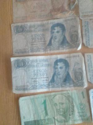 LOTE DE MONEDAS Y BILLETES