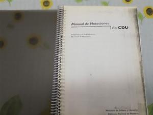 Manual De Notaciones De CDU