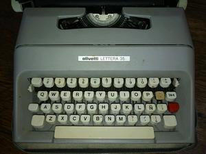 Maquina de escribir Olivetti lettera 35 en excelente estado