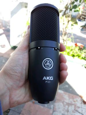Micrófono Condenser AKG P120 inmaculado