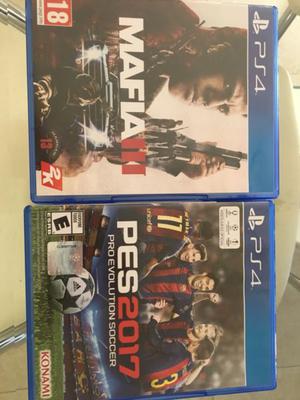 PES 17 y Mafia III de PS4