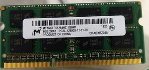 4GB RAM Memoria Sodimm Ddr mhz 2rx8 Pc3