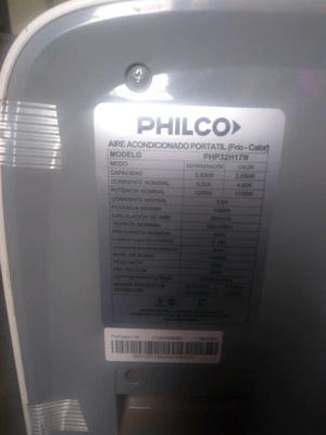 Aire acondicionado portátil philco