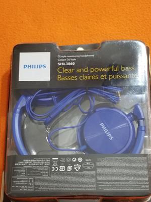 Auriculares Philips Shlbl/00 Azul.