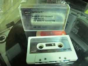 Cassette Tape Mallory LNF 120 - USA Vintage