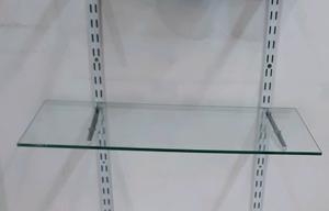 Estantes de vidrio 30x60 cm