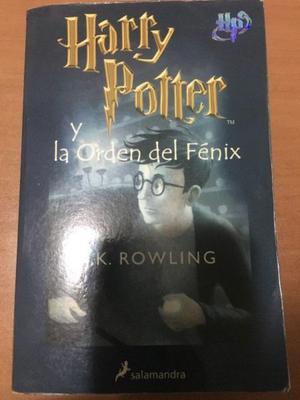 Libro Harry Potter y la orden del fenix