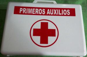 Maletin botiquin de primeros auxilios con productos