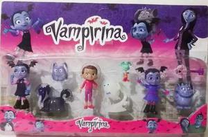 Muñeca Set Vampirina X 9 Piezas Pvc Adorno Tortas - Disney