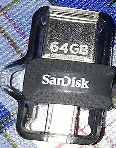 PENDRIVE SANDISK 64GB 3.0 DUAL