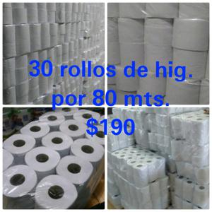 Papel higienico gofrado