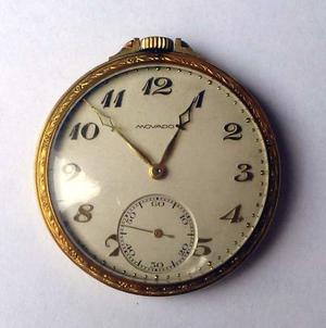 Reloj De Bolsillo Movado Oro 18k  Brevet