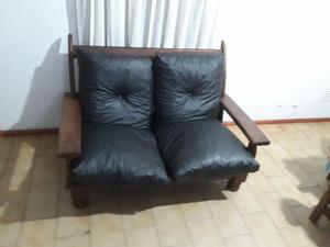 Sillon 2 Cuerpos De Algarrobo Usado