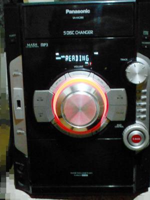 Sistema de audio Panasonic SA AK280 (sin parlantes)