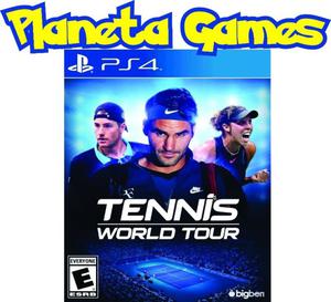 Tennis World Tour Playstation Ps4 Fisicos Caja Cerrada