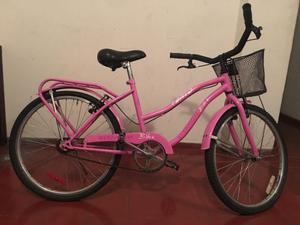 Bicicleta Rosa con poco uso