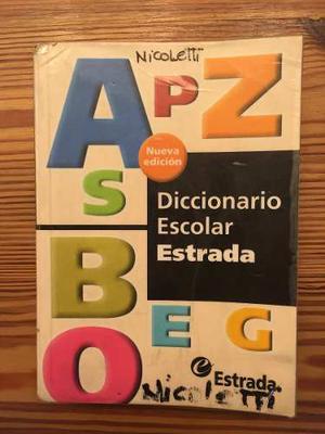 Diccionario Escolar Estrada - Nueva Edicion -