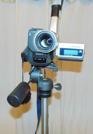 Filmadora Sony Handycam 450x Digital 8 Con Tripode Fan Crew
