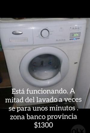 Lavarropas automático whirlpool