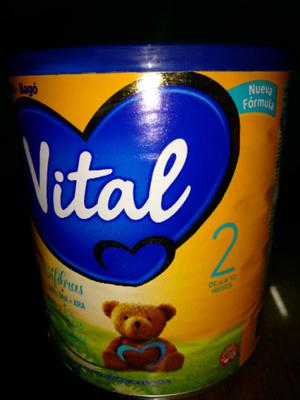 Leche vital 2,,, 5 latas