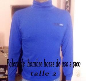 POLERA DE HOMBRE horas de uso