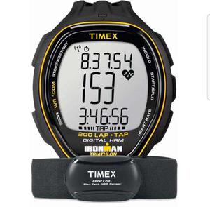 Reloj Timex Ironman Con Banda Cardiaca 5k726 Running.