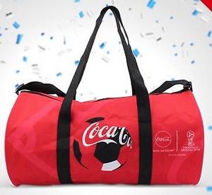 Bolso deportivo NUEVO de Coca Cola Mundial Fifa