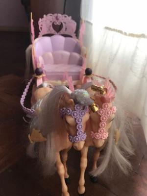 Carruaje Barbie para muñecas