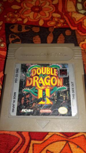 Double dragon 2 juego game boy cartucho