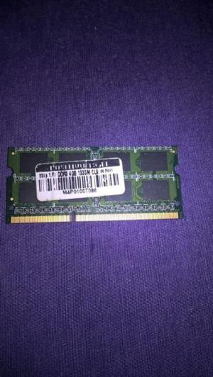 Memoria RAM 4GB Mhz Notebook Netbook