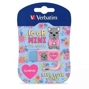 Pack X2 Pen Drive Usb 16 Gb Verbatim Simones Helena Y Pierre