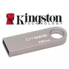 Pen Drive 16gb Kingston Se9 Metalico 2.0 Original