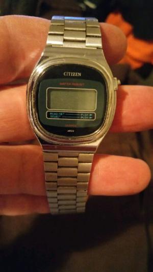 Reloj pulsera citizen quartz retro impecable!! Lo entrego