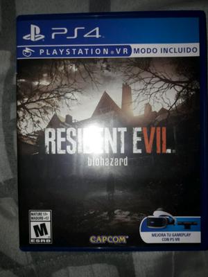 Resident Evil 7 Ps4 canje o venta