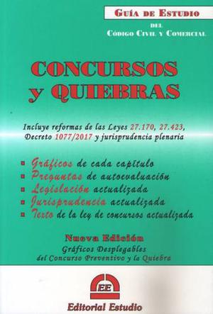 Guía De Estudio Concursos Y Quiebras  - Ed. Estudio