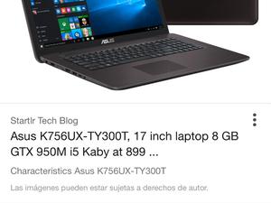 Asus i7 notebook