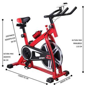 Bicicleta De Spinning Disco 10kg Indoor Hogar Local Rosario