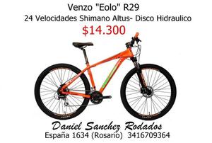 Bicicleta Venzo Eolo R29
