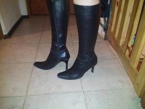 Botas de cuero