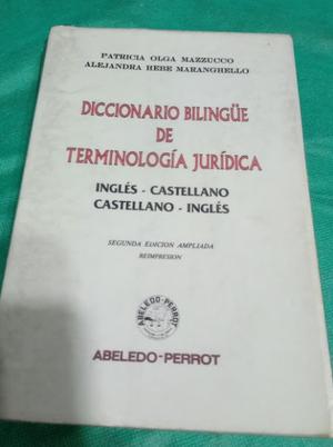 Diccionario de TErminologia Juridica
