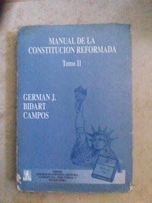 Manual De La Constitución Reformada T2 - Bidart Campos