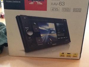 Sony XAV 63 xplod