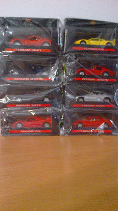 coleccion ferrari shell lote