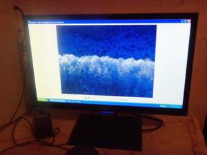 Monitor para pc, LCD Samsung 20", completo e impecable