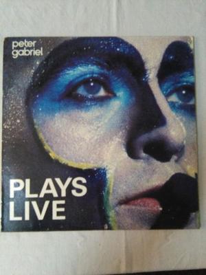 PETER GABRIEL PLAYS LIVE --ALBUM DOBLE