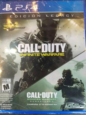 Call of duty Infinity warfare legacy edition ps4 (nuevo)