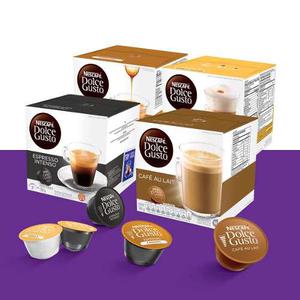 Elegí 6 Cajas Cápsulas Dolce Gusto - Combinalas!