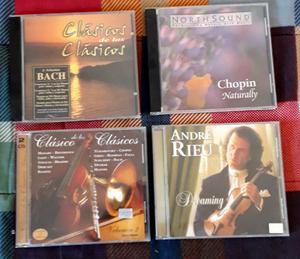 Lote Cd´s Musica Clasica Chopin Bach André Rieu Mozart