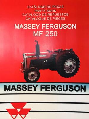 Manual de repuestos tractor Massey Ferguson 250