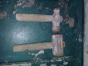Maza y martillo bolita usados en buen estado